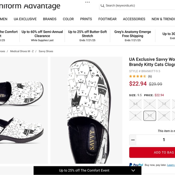 ‘Savvy’ Kitty Cats Clogs - Picture 7 of 7